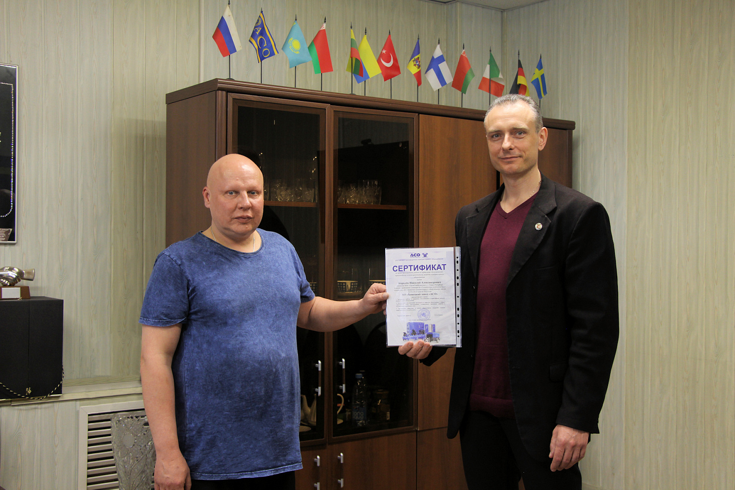 Обучение сервисных специалистов компании «Промснабкомплект» на Бежецком заводе «АСО»